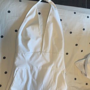 White jumpsuit Aritzia